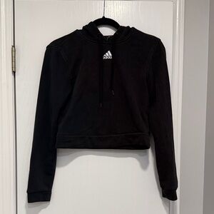 Adidas crop hoodie